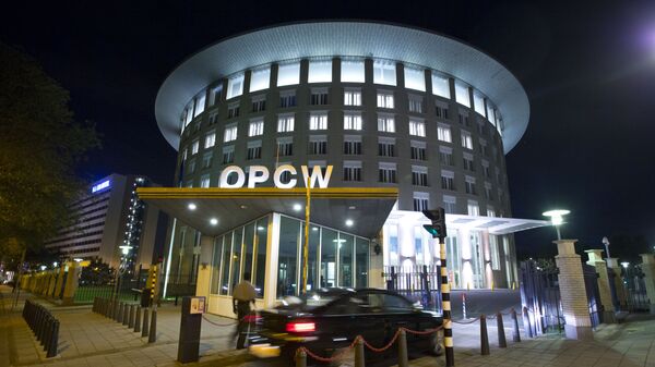 Sede da Organização para a Proibição de Armas Químicas (OPAQ), em Haia, na Holanda - Sputnik Brasil