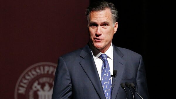 Mitt Romney, ex-presidenciável norte-americano e ex-governador do estado de Massachusetts, EUA (foto de arquivo) - Sputnik Brasil