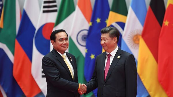 China e Tailândia - Sputnik Brasil