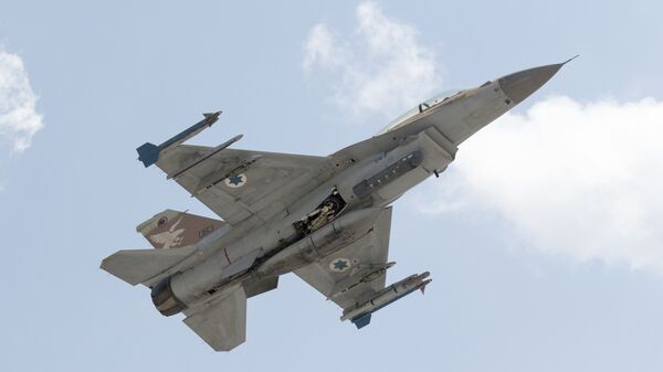 Caça F-15 da Força Aérea de Israel - Sputnik Brasil