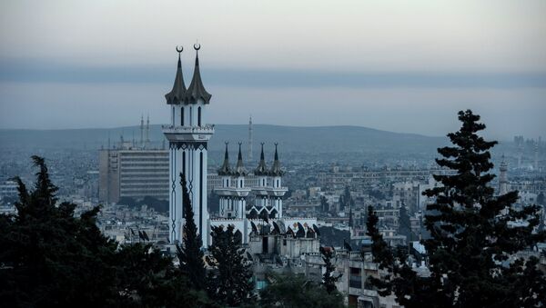 Uma mesquita em Aleppo, foto de arquivo - Sputnik Brasil