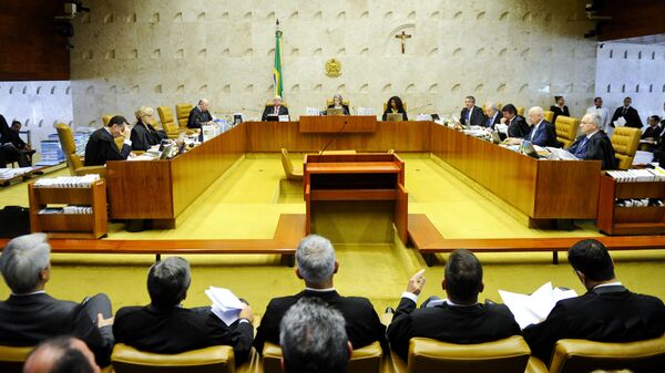 STF julga liminar que afastou Renan Calheiros do cargo de presidente do Senado Federal - Sputnik Brasil
