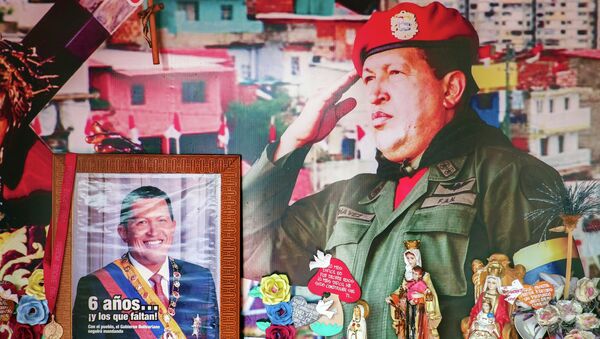 América Latina presta homenagem a Hugo Chávez no segundo aniversário da sua morte. 27 de fevereiro de 2015, Caracas, Venezuela. - Sputnik Brasil