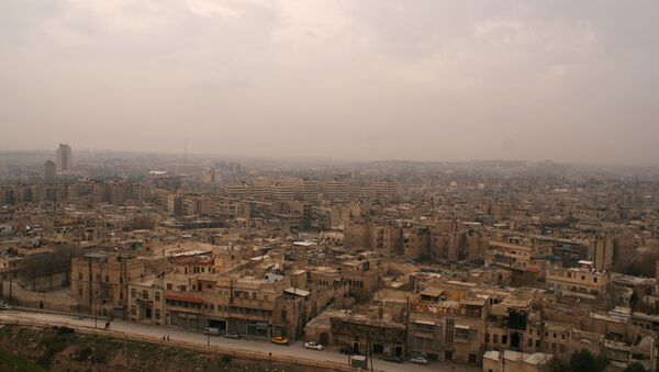 Cidade síria de Aleppo vista da Cidadela em 11 de dezembro de 2009 (foto de arquivo) - Sputnik Brasil