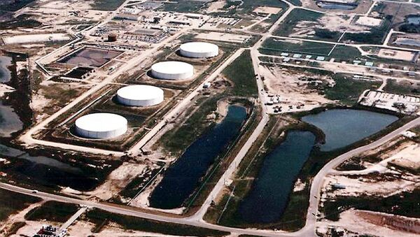 Depósitos de petróleo Bryan Mound, estado norte-americano de Texas - Sputnik Brasil