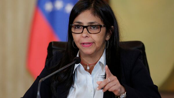 Delcy Rodríguez, ministra de Exteriores de Venezuela - Sputnik Brasil