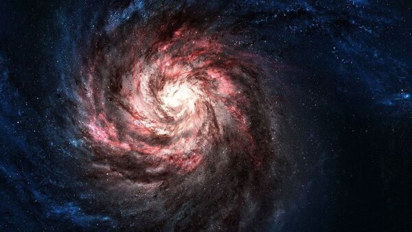 Visão artística de galáxia (foto de arquivo) - Sputnik Brasil
