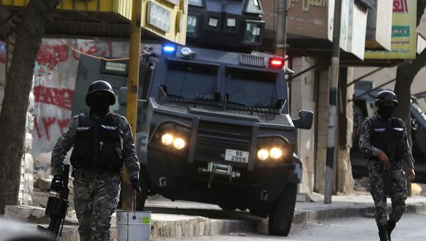 Polícia jordaniana - Sputnik Brasil