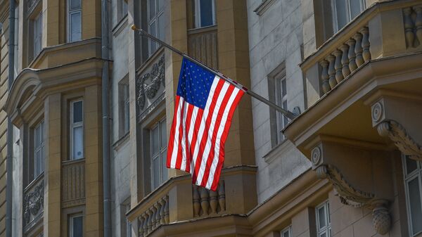 Prédio da Embaixada dos EUA em Moscou - Sputnik Brasil