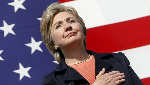 Hillary Clinton, ex-secretária de Estado e favorita do Partido Democrata na corrida presidencial - Sputnik Brasil