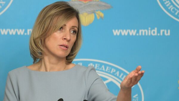Entrevista coletiva da representante oficial do Ministério das Relações Exteriores da Rússia, Maria Zakharova - Sputnik Brasil
