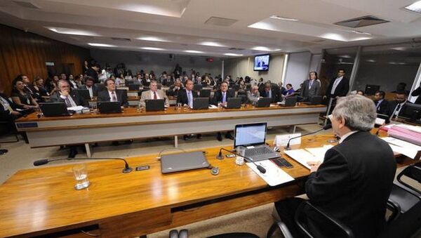 Sessão na Comissão de Assuntos Econômicos do Senado - Sputnik Brasil