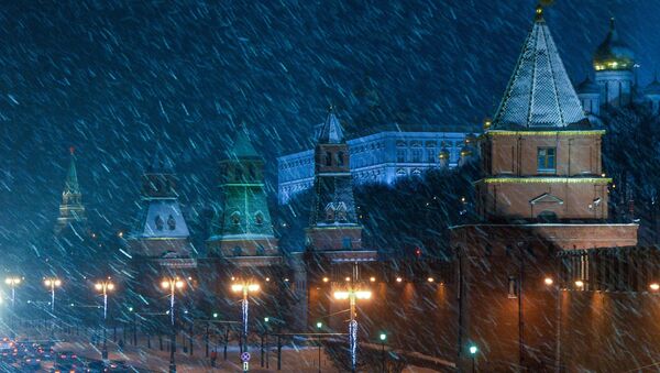 Temporal no Kremlin, Moscou (arquivo) - Sputnik Brasil