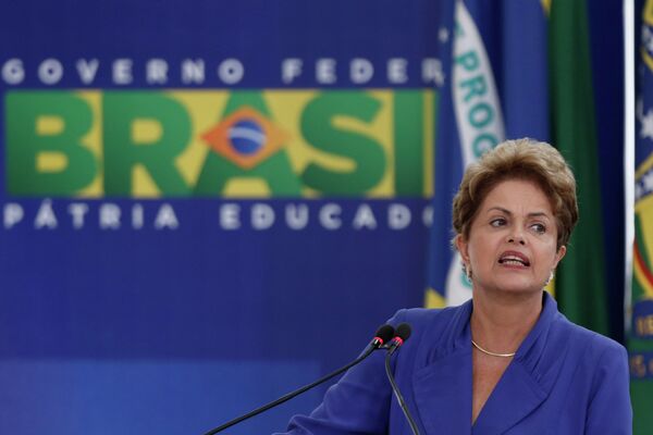 President do Brasil Dilma Rousseff - Sputnik Brasil