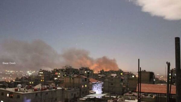 Damascus explosion - Sputnik Brasil