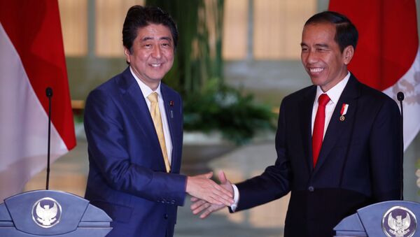 Japão e Indonésia - Sputnik Brasil