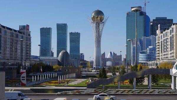 Central Downtown Astana, Kazakhstan - Sputnik Brasil