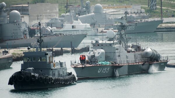 Barco de mísseis Priluki da Marinha da Ucrânia - Sputnik Brasil