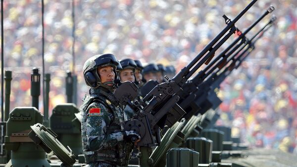 Soldados do Exército da Libertação Popular da China - Sputnik Brasil