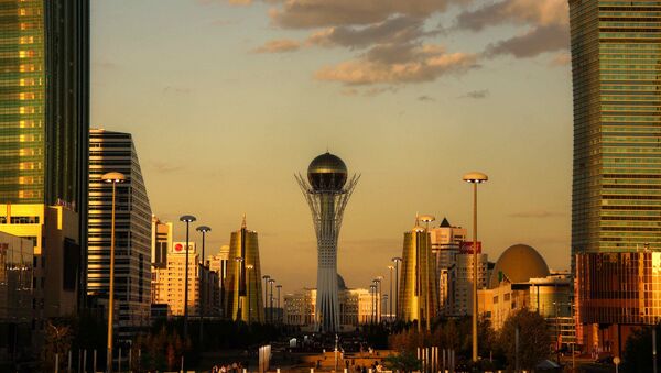 Astana golden hour. Kazakhstan - Sputnik Brasil