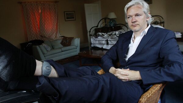 Julian Assange, fundador do WikiLeaks. - Sputnik Brasil