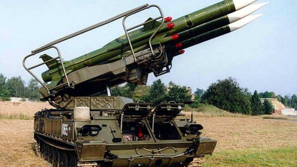 Sistema de defesa antiaérea russo ZRK 2K12 KUB (versão KVADRAT destinada à exportação) - Sputnik Brasil