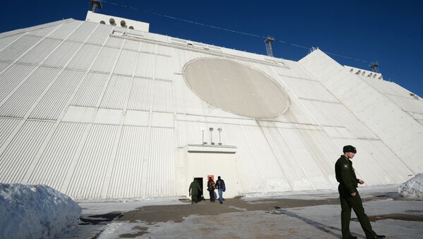 Estação de radiolocalização criada no âmbito do sistema antimíssil de Moscou - Sputnik Brasil