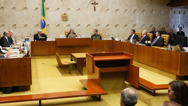 Sessão de abertura dos trabalhos do Supremo Federal Federal - Sputnik Brasil