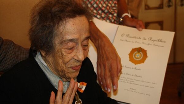 Manuela de Azevedo, a jornalista mais antiga do mundo - Sputnik Brasil