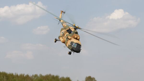 Helicóptero russo Mi-17V-5 - Sputnik Brasil