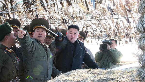 Líder da Coreia do Norte, Kim Jong-un - Sputnik Brasil