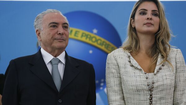 Michel e Marcela Temer - Sputnik Brasil