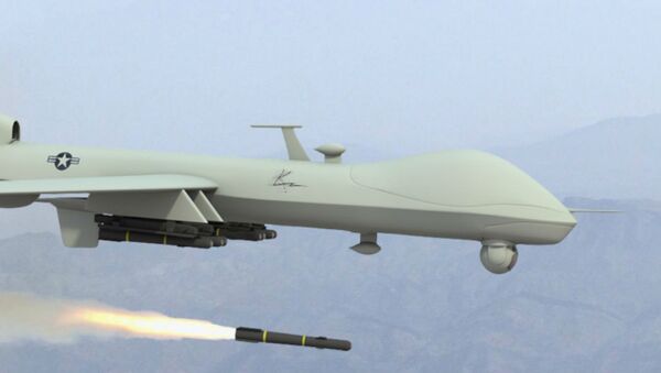 US Predator drone - Sputnik Brasil