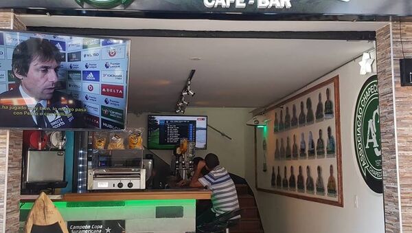 Café e Bar Chapecoense em Medelín, na Colômbia - Sputnik Brasil