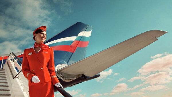 Companhia aérea russa Aeroflot - Sputnik Brasil