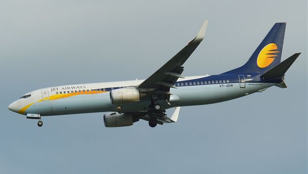 Jet Airways Boeing 737-800 - Sputnik Brasil