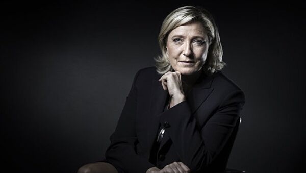 Candidata à presidência francesa pela Frente Nacional, Marine Le Pen - Sputnik Brasil