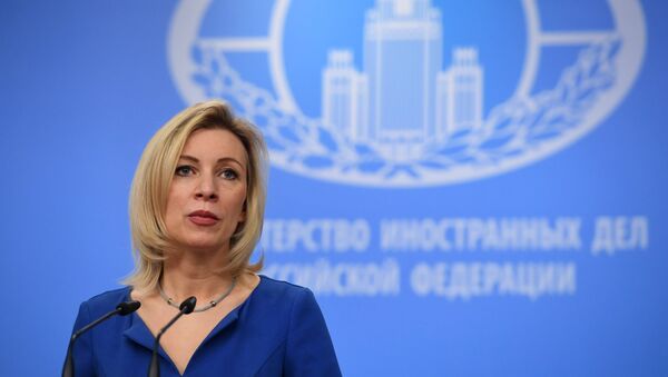 Briefing da representante oficial do Ministério das Relações Exteriores da Rússia, Maria Zakharova - Sputnik Brasil