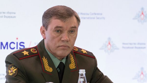 General Valery Gerasimov, comandante do Estado-Maior das Forças Armadas da Rússia. - Sputnik Brasil
