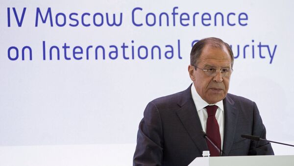 Sergei Lavrov na IV Conferência sobre a Segurança Internacional - Sputnik Brasil