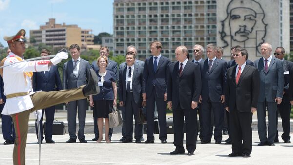 Visita oficial de Putin a Cuba - Sputnik Brasil