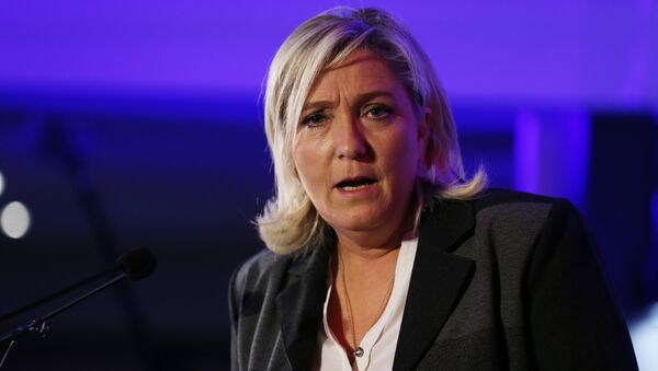Marine Le Pen, candidata presidencial francesa - Sputnik Brasil