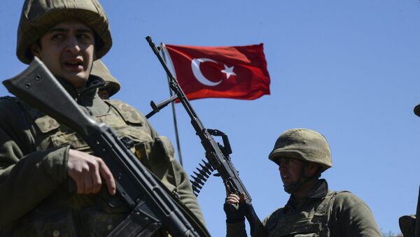 Militares turcos - Sputnik Brasil