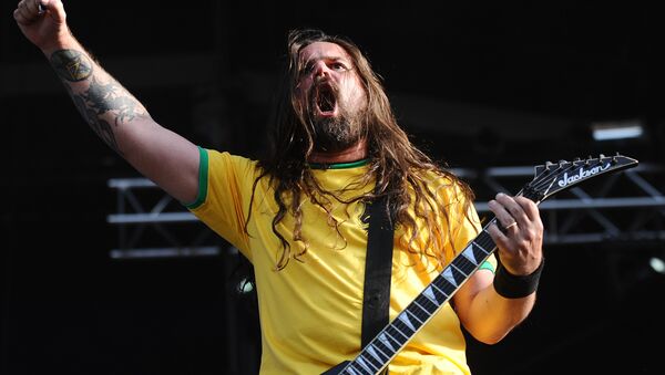 Guitarrista da banda brasileira de metal Andreas Kisser - Sputnik Brasil