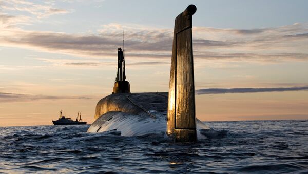 Submarino nuclear Yury Dolgoruky - Sputnik Brasil