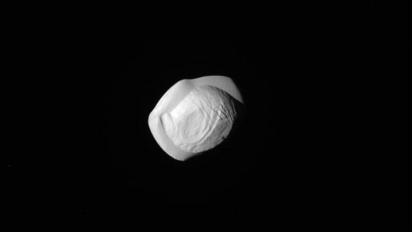 Cassini revela forma estranha da lua Pan de Saturno - Sputnik Brasil