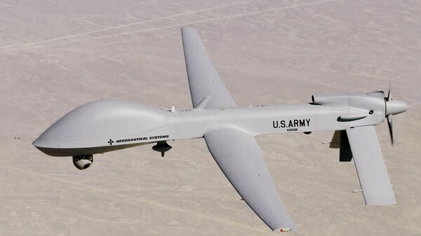 US Army's new MQ-1C Warrior UAV - Sputnik Brasil