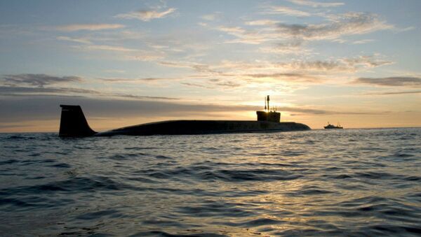 Submarino estratégico da classe Borei, Yuri Dolgoruky (foto de arquivo) - Sputnik Brasil