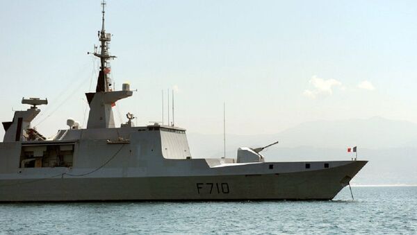 Fragata de classe La Fayette da Marinha da França (foto de arquivo) - Sputnik Brasil