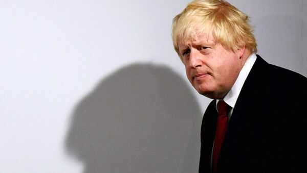 Ministro das Relações Exteriores do Reino Unido, Boris Johnson (foto de arquivo) - Sputnik Brasil
